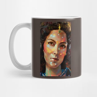 Beautiful latin face Mug